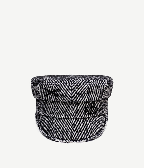 ruslan baginskiy Herringbone-wool Baker Boy Cap • RB United States