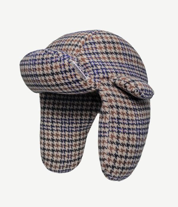 Ruslan Baginskiy Houndstooth Aviator Hat • RB United States
