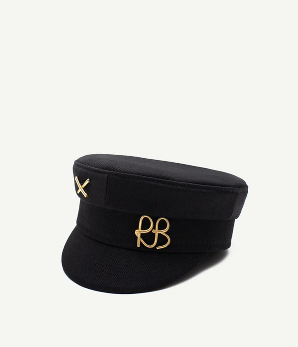 Ruslan Baginskiy Logo-embellished Baker Boy Cap • RB United States