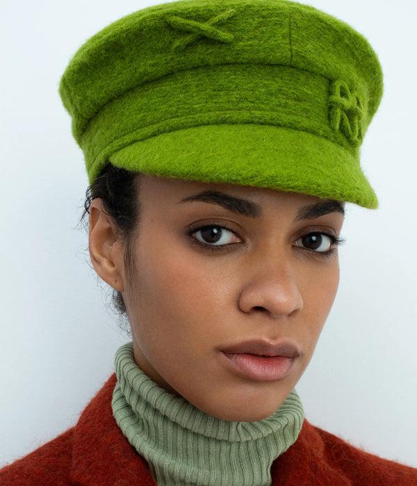 Ruslan Baginskiy Logo-Embellished Baker Boy Cap • RB United States