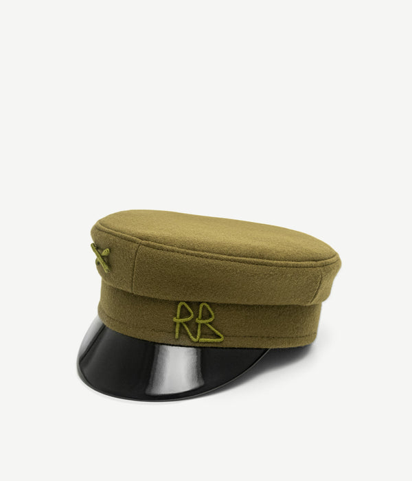 Ruslan Baginskiy Logo-embellished Baker Boy Cap • RB United States