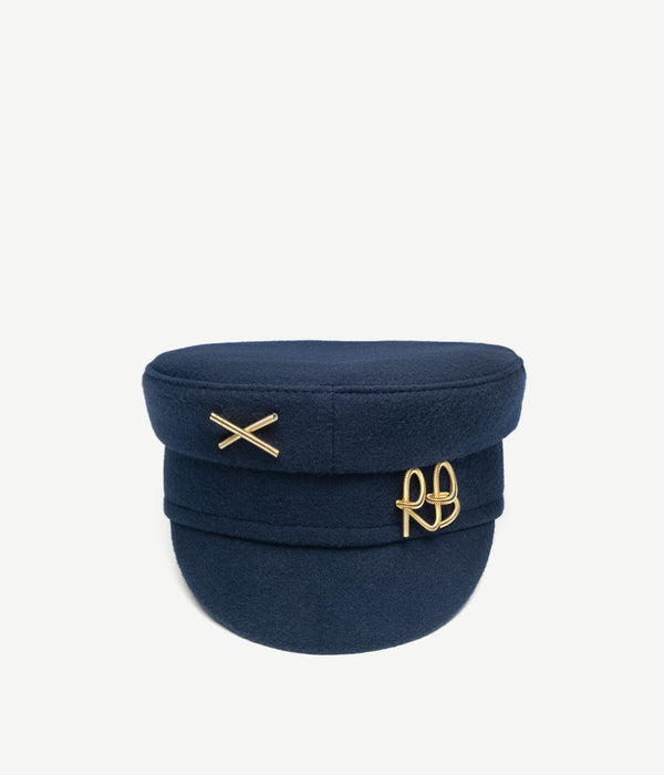 ruslan baginskiy Logo-embellished Baker Boy Cap • RB United States