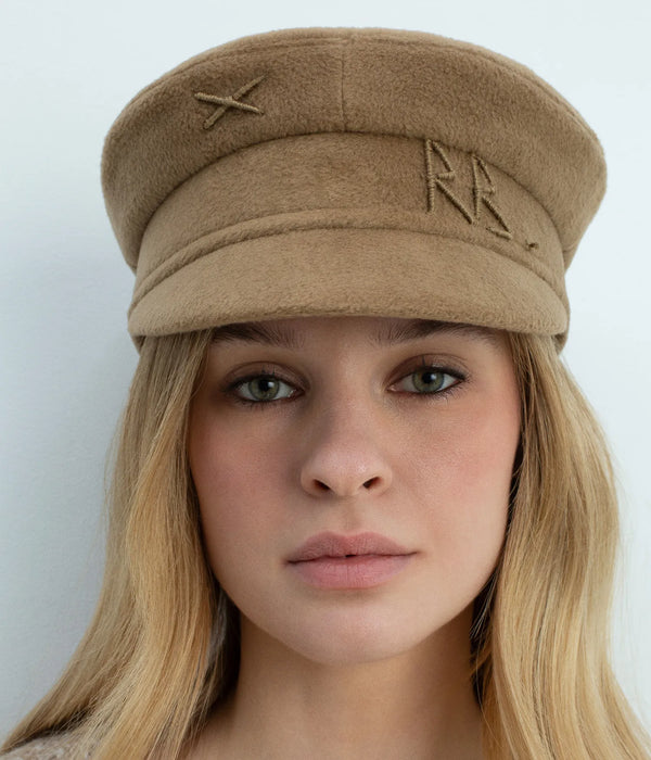 Ruslan Baginskiy Logo-embellished Baker Boy Cap • RB United States