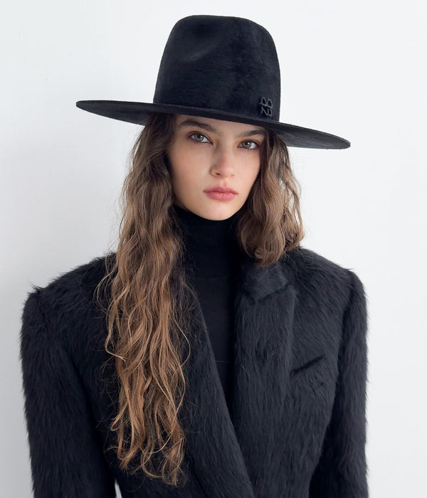 Ruslan Baginskiy Logo-embellished Fedora Hat • RB United States