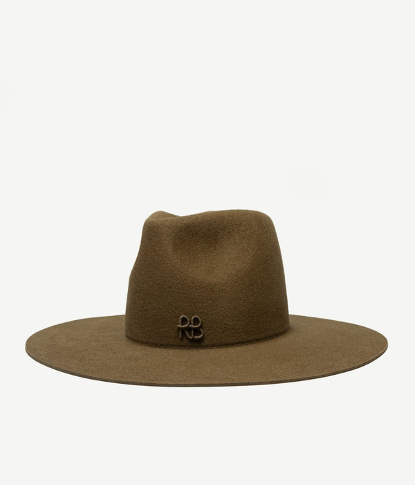 Ruslan Baginskiy Logo-embellished Fedora Hat • RB United States