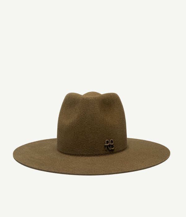 ruslan baginskiy Logo-embellished Fedora Hat • RB United States