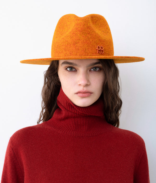 Ruslan Baginskiy Logo-embellished Fedora Hat • RB United States