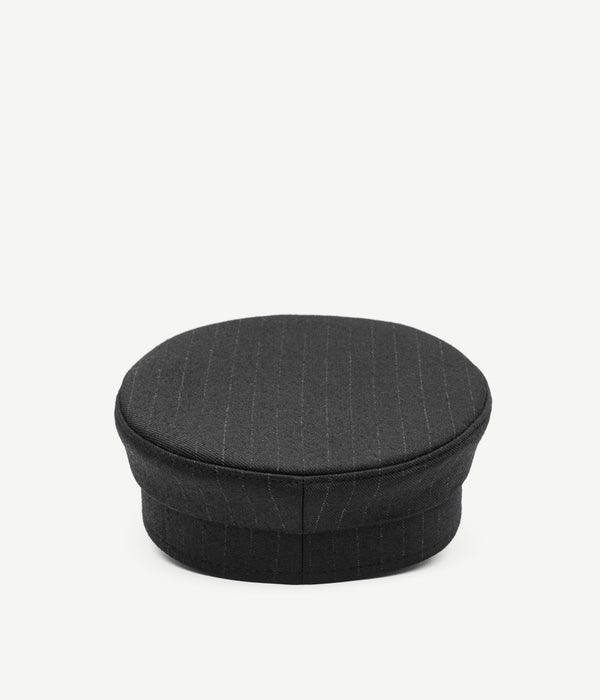 Ruslan Baginskiy Logo-embellished Stripe-Pattern Baker Boy Cap • RB United States