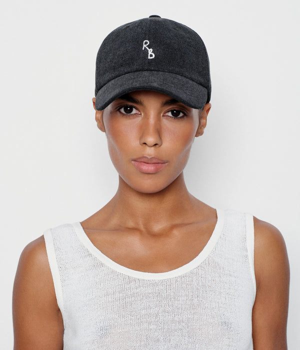 Ruslan Baginskiy Logo-embroidered Denim Baseball Cap • RB United States