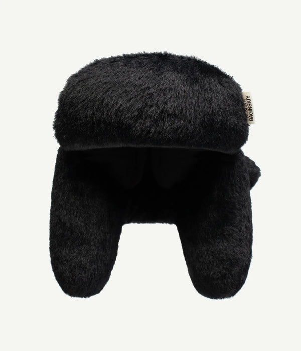 ruslan baginskiy Logo-Patch Faux Fur Aviator Hat • RB United States