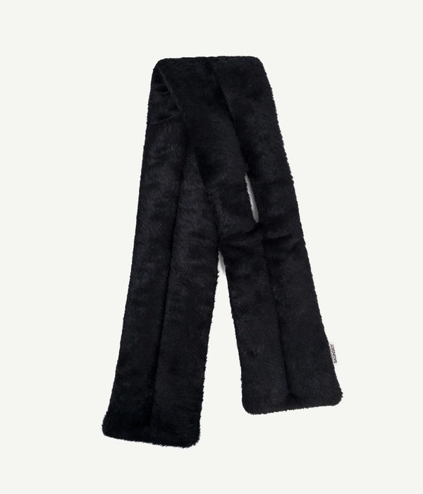 ruslan baginskiy Logo-Patch Faux Fur Scarf • RB United States