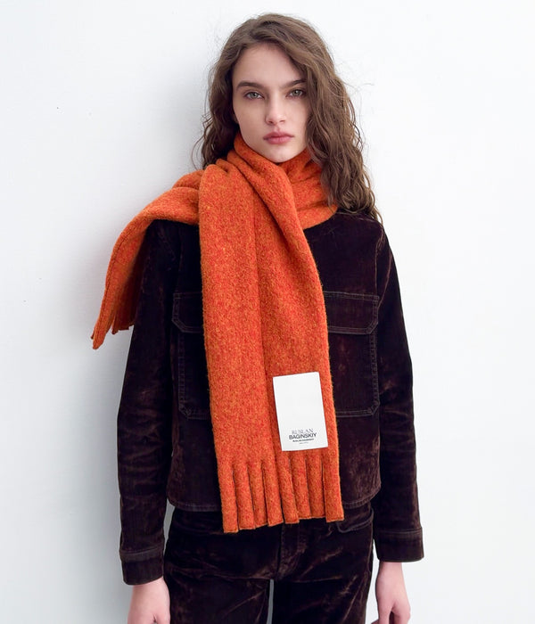 Ruslan Baginskiy Logo-Patch Scarf • RB United States