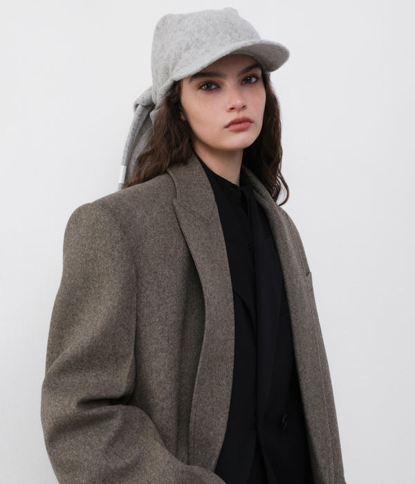 Ruslan Baginskiy Logo-patch Wool-Blend Scarf Visor • RB United States