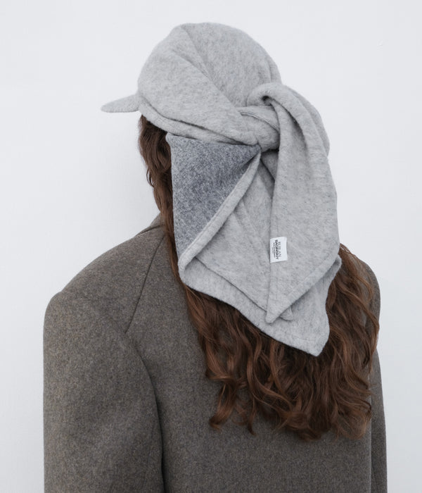 Ruslan Baginskiy Logo-patch Wool-Blend Scarf Visor • RB United States