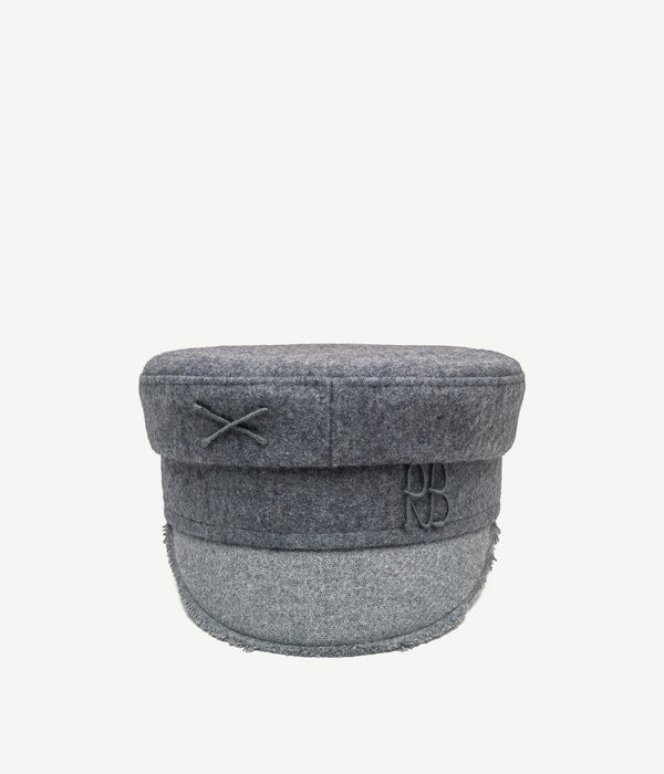 ruslan baginskiy Monogram Embellished Baker Boy Cap • RB United States