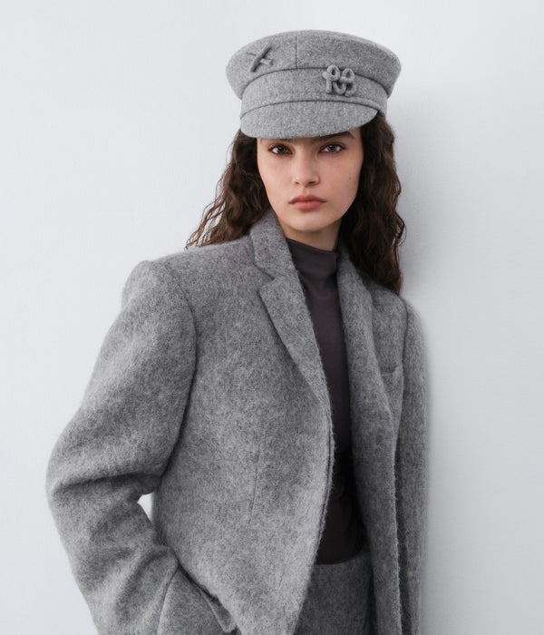 Ruslan Baginskiy Monogram-embellished Baker Boy Cap • RB United States