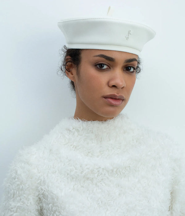 Ruslan Baginskiy Monogram-embellished Beret • RB United States