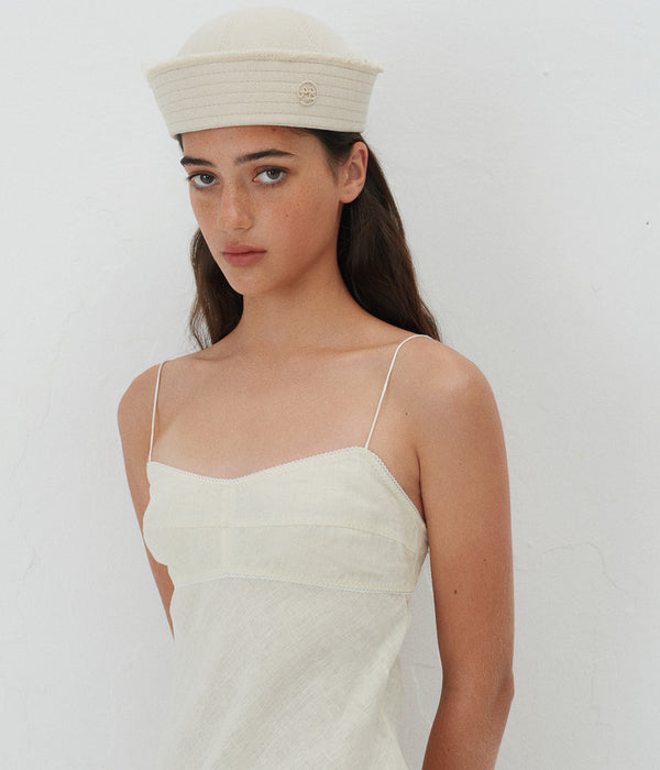 Ruslan Baginskiy Monogram-embellished Sailor Hat • RB United States