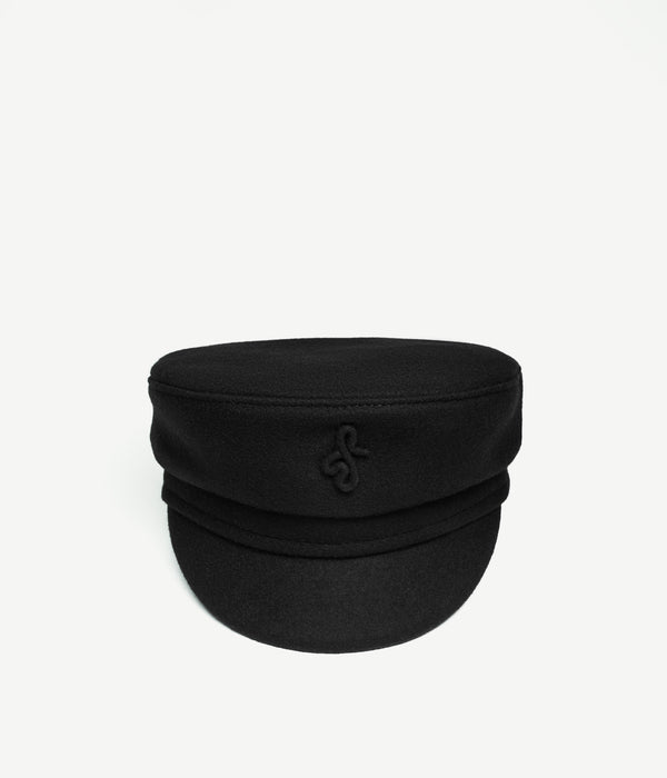 ruslan baginskiy Monogram-embellished Wool Cap • RB United States