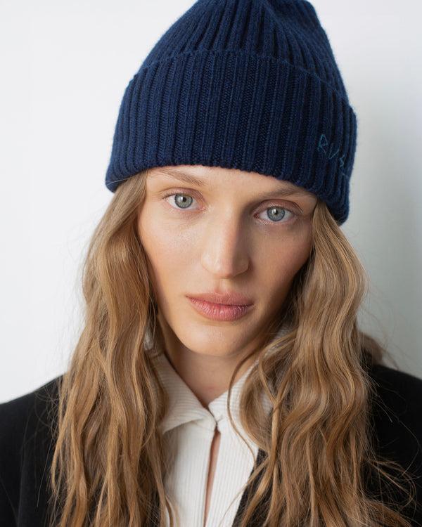 Ruslan Baginskiy Monogram-embroidered Wool Beanie • RB United States