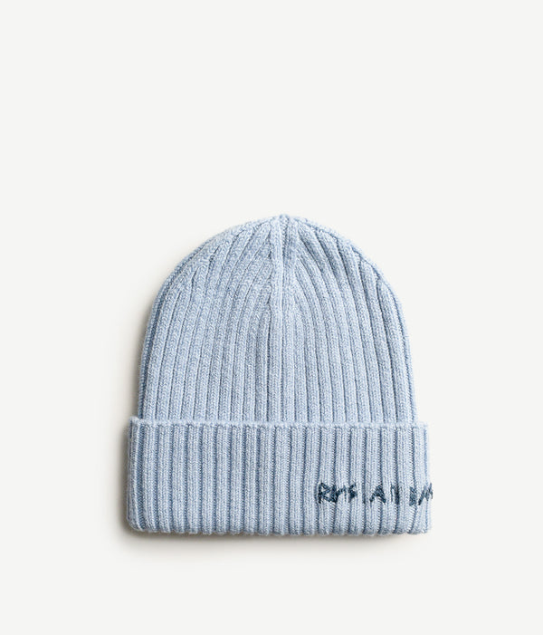 ruslan baginskiy Monogram-embroidered Wool Beanie • RB United States