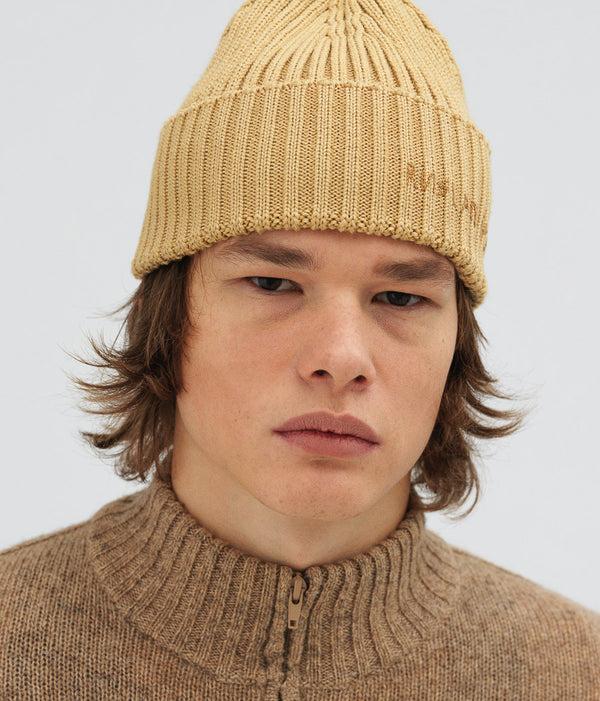 Ruslan Baginskiy Monogram-embroidered Wool-blend Beanie • RB United States