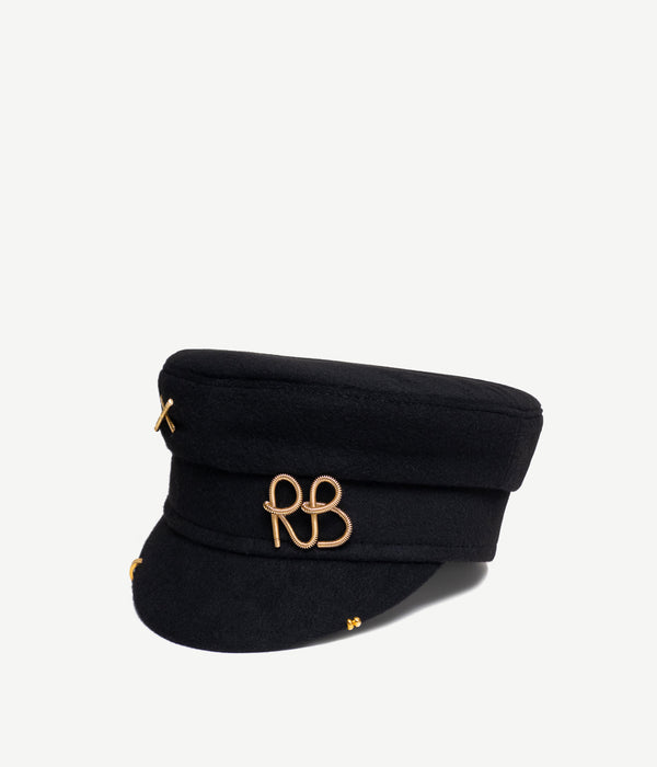 Ruslan Baginskiy Piercing-inspired Baker Boy Cap • RB United States