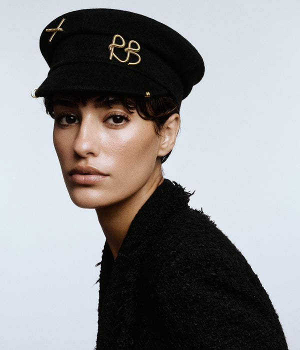 Ruslan Baginskiy Piercing-inspired Baker Boy Cap • RB United States