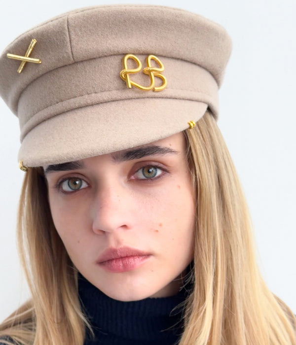 Ruslan Baginskiy Piercing-inspired Baker Boy Cap • RB United States