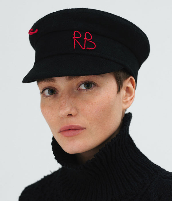 Ruslan Baginskiy Safety-pin Baker Boy Cap • RB United States