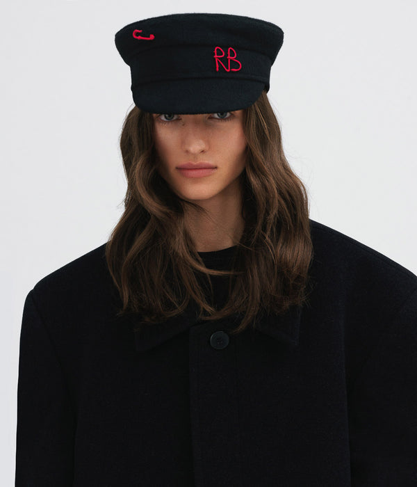 Ruslan Baginskiy Safety-pin Baker Boy Cap • RB United States