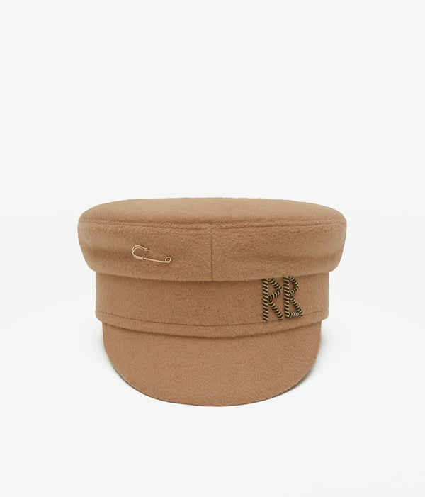 ruslan baginskiy Safety-pin Baker Boy Cap • RB United States