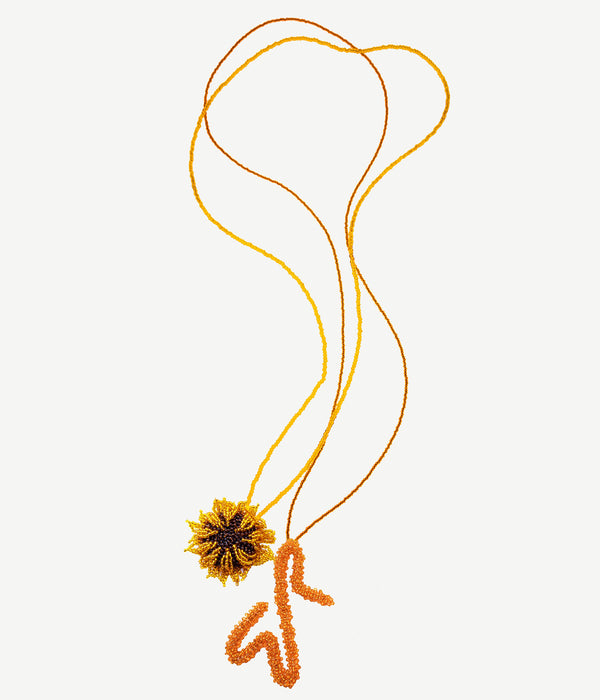 ruslan baginskiy Set of two necklaces — Sunflower and Monogram Logo • RB United States