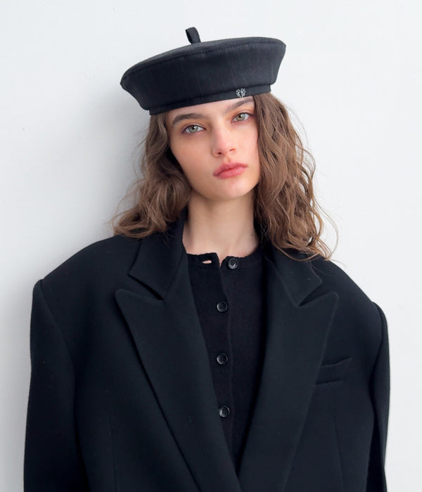 Ruslan Baginskiy Stripe-Pattern Beret • RB United States