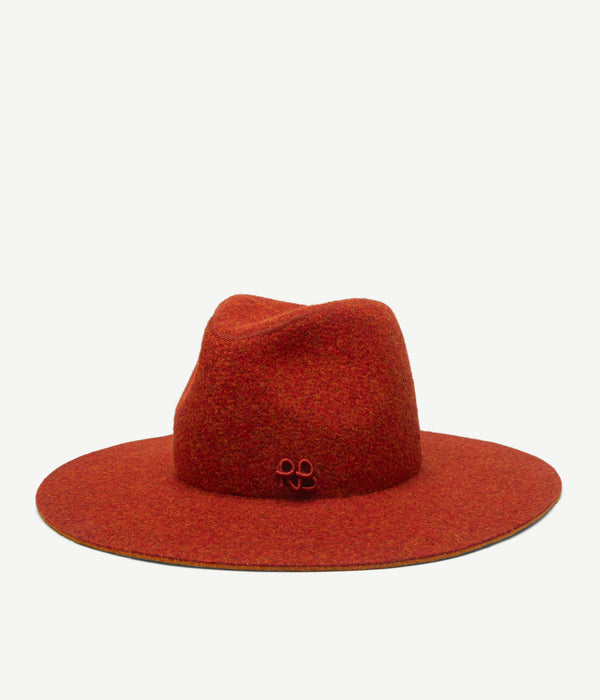 Ruslan Baginskiy Two-colored Fedora Hat • RB United States