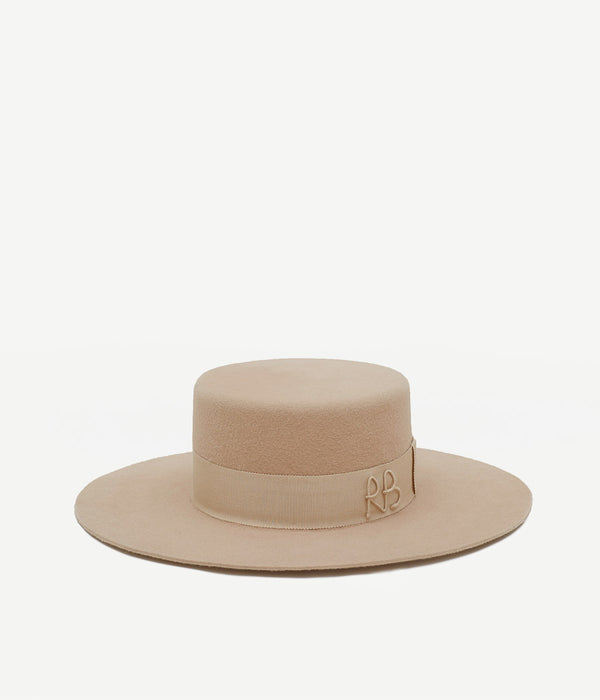 ruslan baginskiy Wide Brim Canotier Hat • RB United States