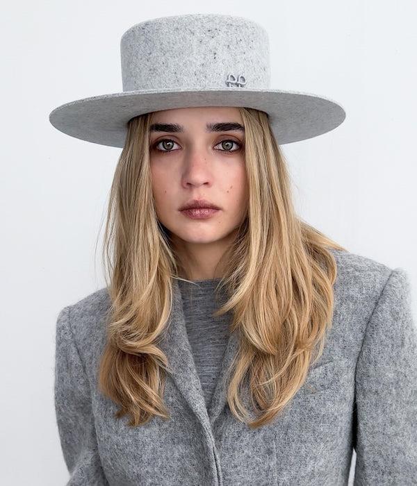 Ruslan Baginskiy Wool Felt Canotier Hat • RB United States