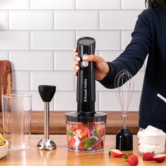 Russell Hobbs Desire Matte Charcoal 3 In 1 Hand Blender