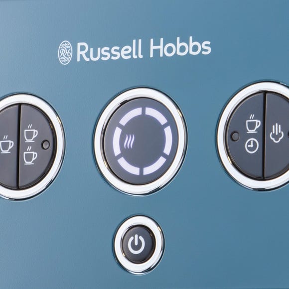 Russell Hobbs Distinctions Espresso Machine Ocean Blue