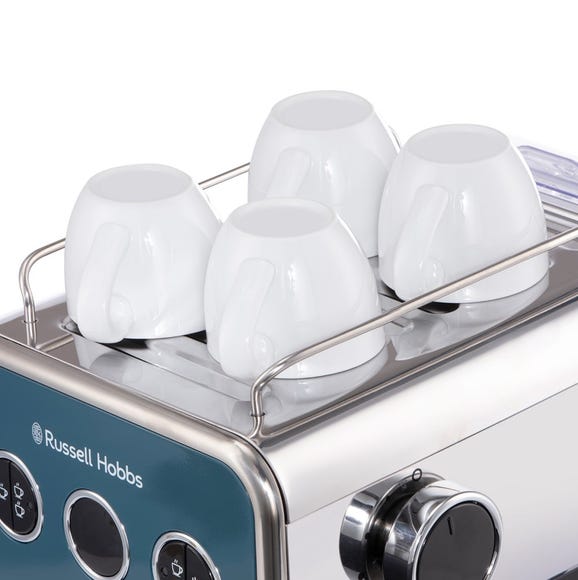 Russell Hobbs Distinctions Espresso Machine Ocean Blue