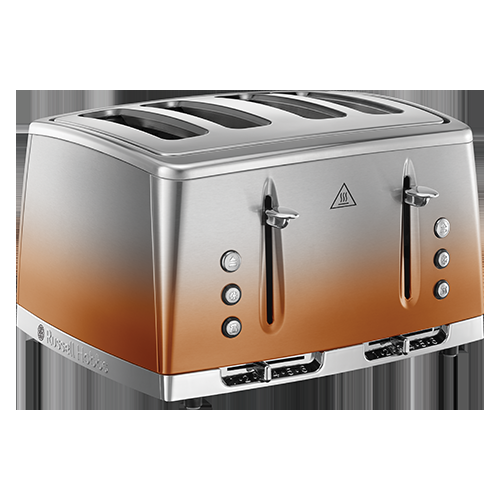 russell hobbs Eclipse Copper Sunset 4 Slice Toaster