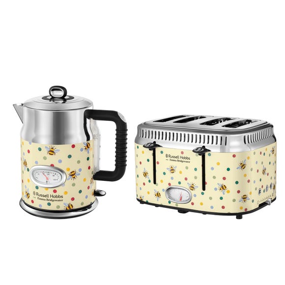 russell hobbs Emma Bridgewater Bumblebee & Small Polka Dot Toaster Set