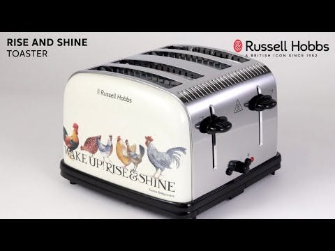Russell Hobbs Emma Bridgewater Rise And Shine Toaster