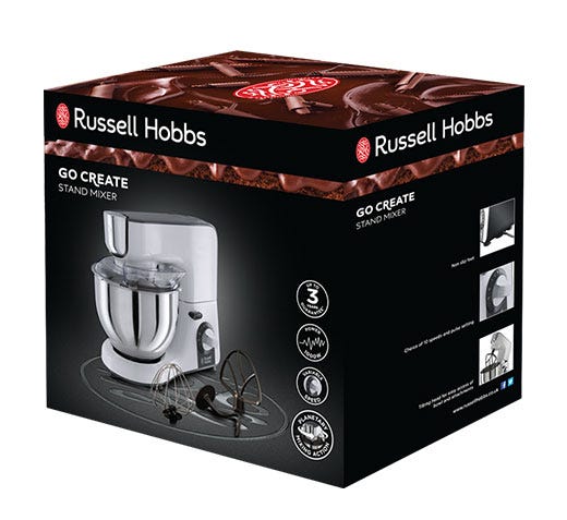 Russell Hobbs Go Create Kitchen Machine Stand Mixer