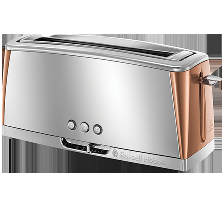 russell hobbs Luna Toaster 2 Slice Long Slot Copper