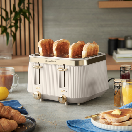 Russell Hobbs Brontë 4S Toaster Stone