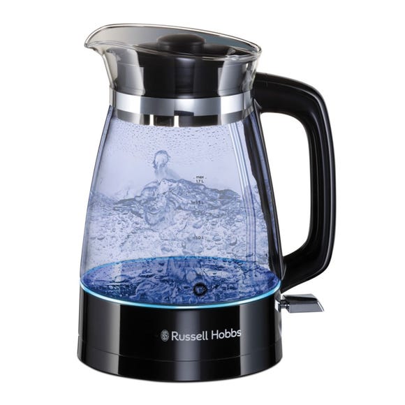 russell hobbs Classic Glass Kettle - Black