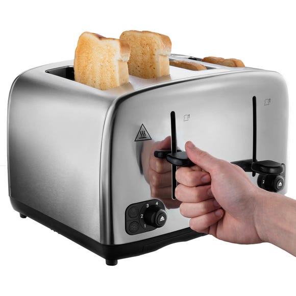 Russell Hobbs Classics 4 Slice - Brushed/Polished