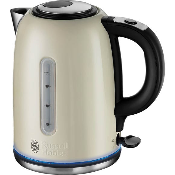 russell hobbs Classics Quiet Boil Kettle - Cream