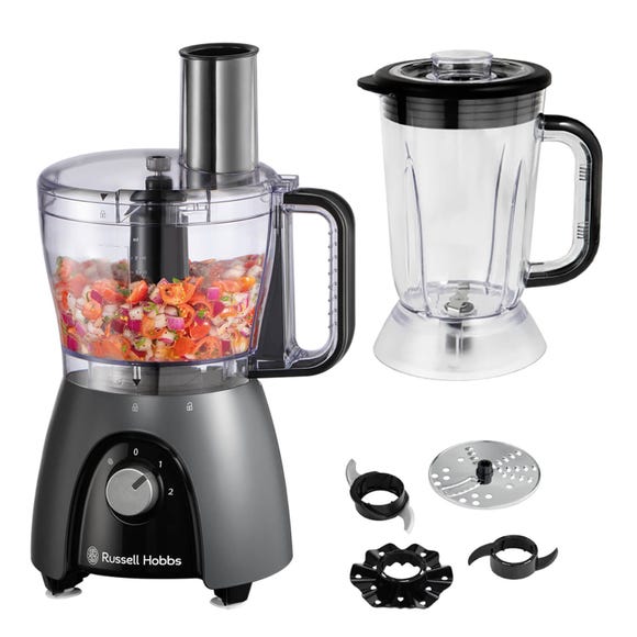 Russell Hobbs Desire Matte Charcoal Food Processor